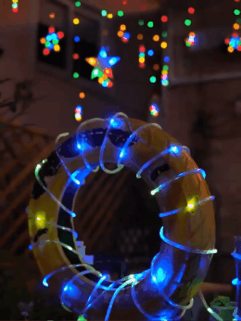 Luces Led Solares Navideñas 10 Metros