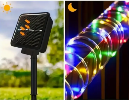 Luces Led Solares Navideñas 10 Metros