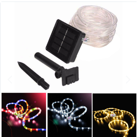 Luces Led Solares Navideñas 10 Metros