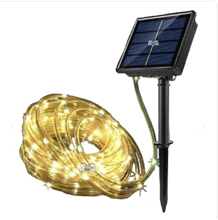Luces Led Solares Navideñas 20 Metros