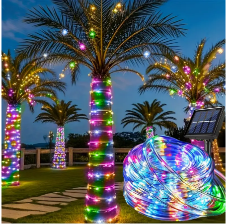 Luces Led Solares Navideñas 10 Metros